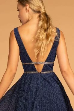 Elizabeth K - GL2501 Illusion Plunging Neck Metallic Prom Dress 16 Elizabeth K - GL2501 Illusion Plunging Neck Metallic Prom Dress -Wedding Dresses shop online elizabeth k gl2501 illusion plunging neck metallic prom dress special occasion dress 28465825841235