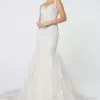 Elizabeth K - GL2819 Lace Sweetheart Mermaid Gown With Train -Wedding Dresses shop online elizabeth k gl2819 lace sweetheart mermaid gown with train wedding dresses xs ivory champagne 28029240311891