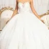 Elizabeth K GL3017 - Strapless Sweetheart Wedding Dress -Wedding Dresses shop online elizabeth k gl3017 strapless sweetheart wedding dress bridal dresses xs off wht 30134900359251