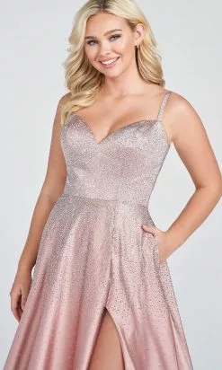 Ellie Wilde EW122015 - Crisscross Back Prom Gown -Wedding Dresses shop online ellie wilde ew122015 crisscross back prom gown special occasion dress 29672548171859