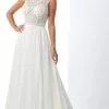 Enchanting By Mon Cheri - 119115 Scoop A-Line Bridal Dress