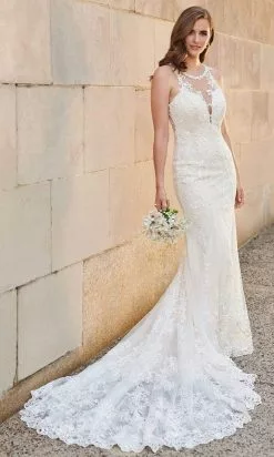 Enchanting By Mon Cheri - 120164 Lace Applique Bridal Gown