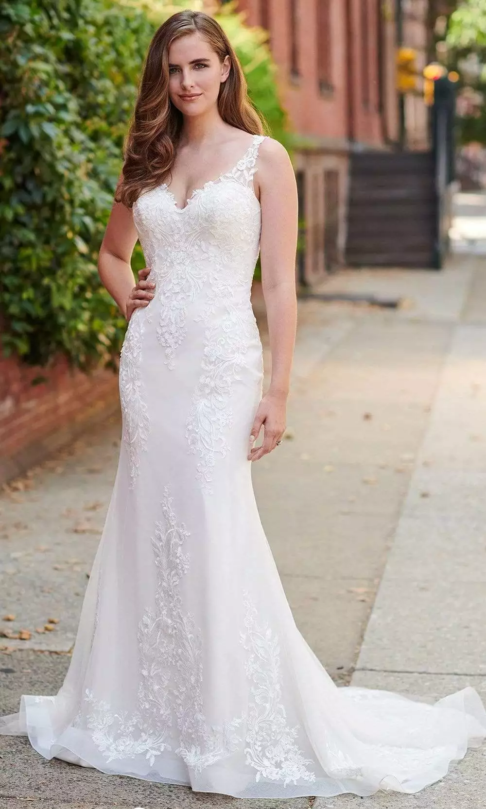 Enchanting By Mon Cheri - 120171 Embroidered Trumpet Bridal Gown 3 Enchanting By Mon Cheri - 120171 Embroidered Trumpet Bridal Gown