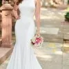 Enchanting By Mon Cheri - 120176 Ornate Illusion Back Long Bridal Gown -Wedding Dresses shop online enchanting by mon cheri 120176 ornate illusion back long bridal gown bridal dresses 0 ivory 15681003061331