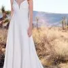 Enchanting By Mon Cheri - 220113 Spaghetti Strap Lace Back Bridal Gown