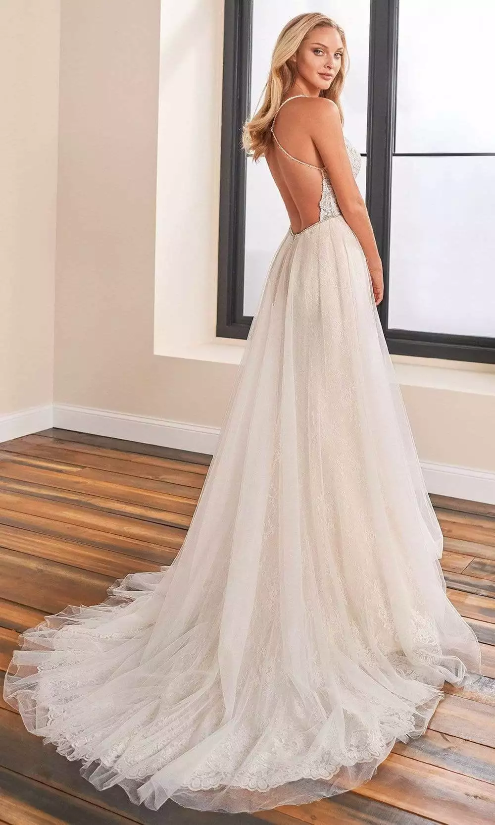 Enchanting By Mon Cheri - 221161 Sexy Back Lace Bridal Gown 4 Enchanting By Mon Cheri - 221161 Sexy Back Lace Bridal Gown - Image 2