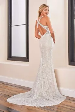 Enchanting By Mon Cheri - Halter Trumpet Bridal Dress 6 Enchanting By Mon Cheri - Halter Trumpet Bridal Dress -Wedding Dresses shop online enchanting by mon cheri halter trumpet bridal dress bridal dresses 28321049870419