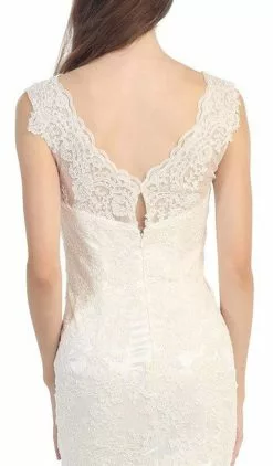 Eureka Fashion - 3510 Lace Bateau Long Mermaid Dress 11 Eureka Fashion - 3510 Lace Bateau Long Mermaid Dress -Wedding Dresses shop online eureka fashion 3510 lace bateau long mermaid dress wedding dresses 6905340198995