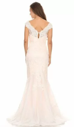 Eureka Fashion - 3510 Lace Bateau Long Mermaid Dress 13 Eureka Fashion - 3510 Lace Bateau Long Mermaid Dress -Wedding Dresses shop online eureka fashion 3510 lace bateau long mermaid dress wedding dresses 6905340624979