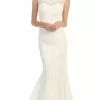 Eureka Fashion - 3510 Lace Bateau Long Mermaid Dress -Wedding Dresses shop online eureka fashion 3510 lace bateau long mermaid dress wedding dresses xs off white 6905341345875