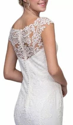 Eureka Fashion Bridal - Lace Illusion Bateau Satin Wedding Dress 9 Eureka Fashion Bridal - Lace Illusion Bateau Satin Wedding Dress -Wedding Dresses shop online eureka fashion bridal lace illusion bateau satin wedding dress wedding dresses 5657155469369