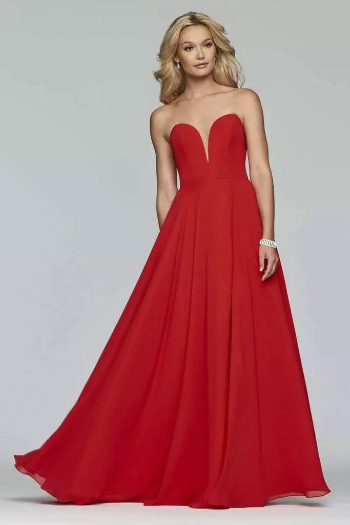 Faviana - S10232 Strapless Sweetheart Neckline A-line Evening Dress 8 Faviana - S10232 Strapless Sweetheart Neckline A-line Evening Dress - Image 6