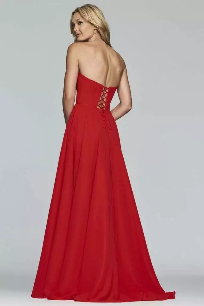 Faviana - S10232 Strapless Sweetheart Neckline A-line Evening Dress 7 Faviana - S10232 Strapless Sweetheart Neckline A-line Evening Dress - Image 5