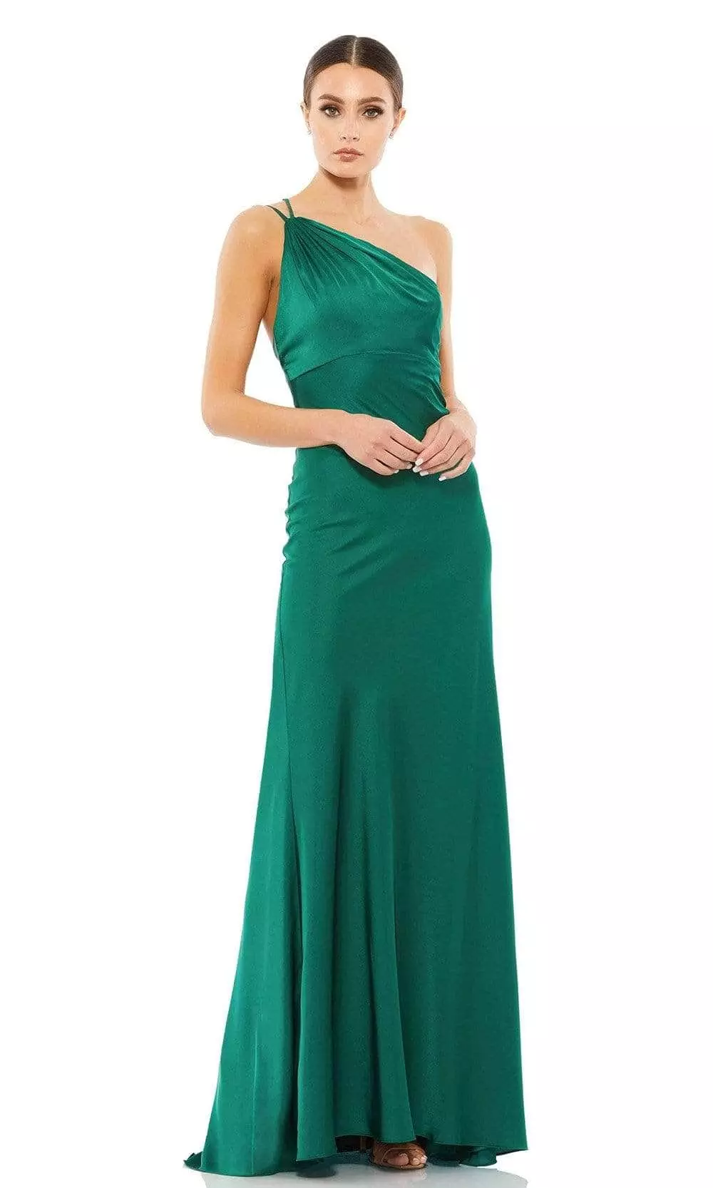 Ieena Duggal - 55385I Satin Trumpet Gown 3 Ieena Duggal - 55385I Satin Trumpet Gown