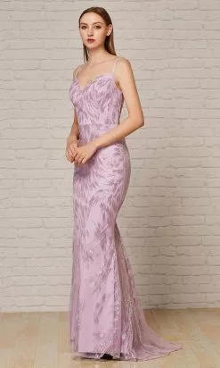 J'Adore Dresses - J18036 Sequined Lace Up Back Sheath Gown -Wedding Dresses shop online j adore j18036 sequined lace up back sheath gown evening dresses 15650623717459