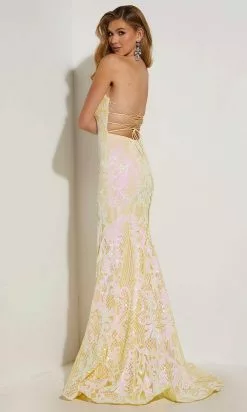 Jasz Couture 7430 - Strapless Sequin Dress -Wedding Dresses shop online jasz couture 7430 strapless sequin dress special occasion dress 31628684001363