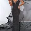 Johnathan Kayne - 2440 Sleeveless Sequined Gown -Wedding Dresses shop online johnathan kayne 2440 sleeveless sequined gown prom dresses 00 black 29531468300371