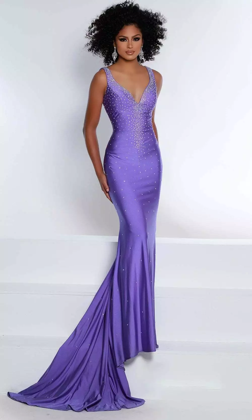 Johnathan Kayne - 2445 Beaded Plunging Sweetheart Gown 6 Johnathan Kayne - 2445 Beaded Plunging Sweetheart Gown - Image 4