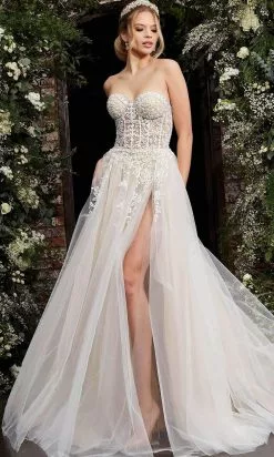 Jovani - 06610 Sweetheart Corset Bridal Gown -Wedding Dresses shop online jovani 06610 sweetheart corset bridal gown bridal dresses 28325827969107