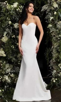 Jovani Bridal - JB06912 Strapless Sweetheart Bridal Gown -Wedding Dresses shop online jovani bridal jb06912 strapless sweetheart bridal gown bridal dresses 28324503584851