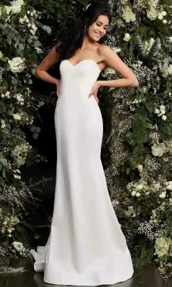 Jovani Bridal - JB06912 Strapless Sweetheart Bridal Gown -Wedding Dresses shop online jovani bridal jb06912 strapless sweetheart bridal gown bridal dresses 28324503846995