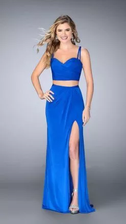 La Femme - 24007 Gorgeous Sleeveless Sweetheart Two-piece Jersey Dress 8 La Femme - 24007 Gorgeous Sleeveless Sweetheart Two-piece Jersey Dress -Wedding Dresses shop online la femme 24007 gorgeous sleeveless sweetheart two piece jersey dress special occasion dress 5514403610681