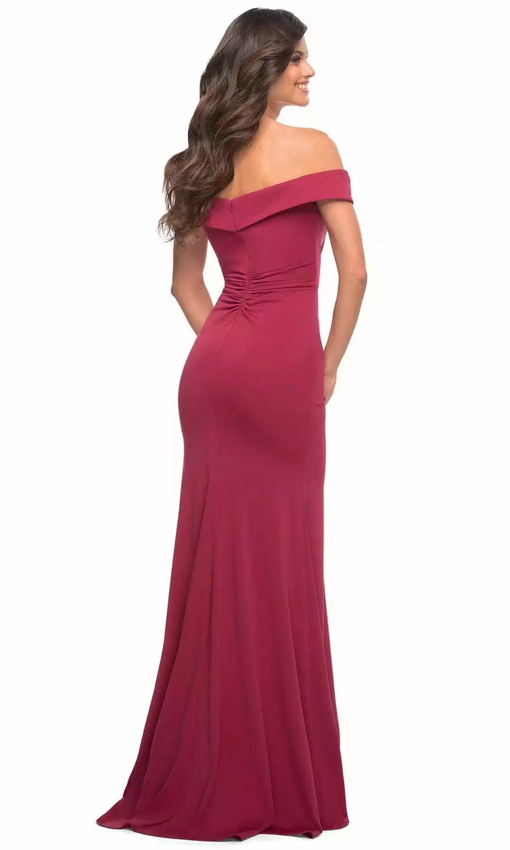 La Femme 30703 - Ruched Sheath Gown 13 La Femme 30703 - Ruched Sheath Gown - Image 11