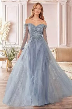 Ladivine CD0172 10 Ladivine CD0172 -Wedding Dresses shop online ladivine cd0172 prom dresses xxs smoky blue 31325576036435