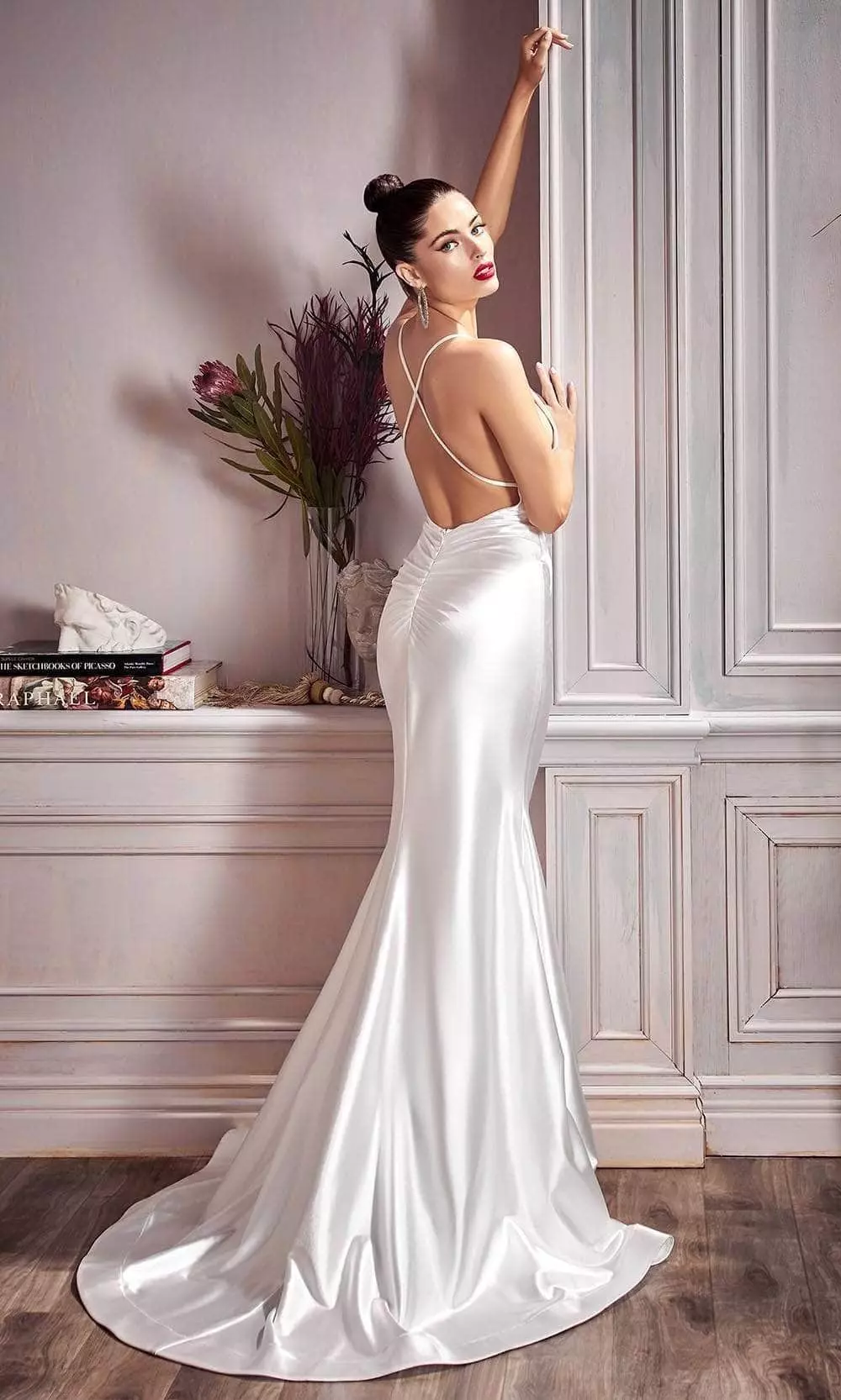 Ladivine Bridal Ladivine CH236W 4 Ladivine Bridal Ladivine CH236W - Image 2