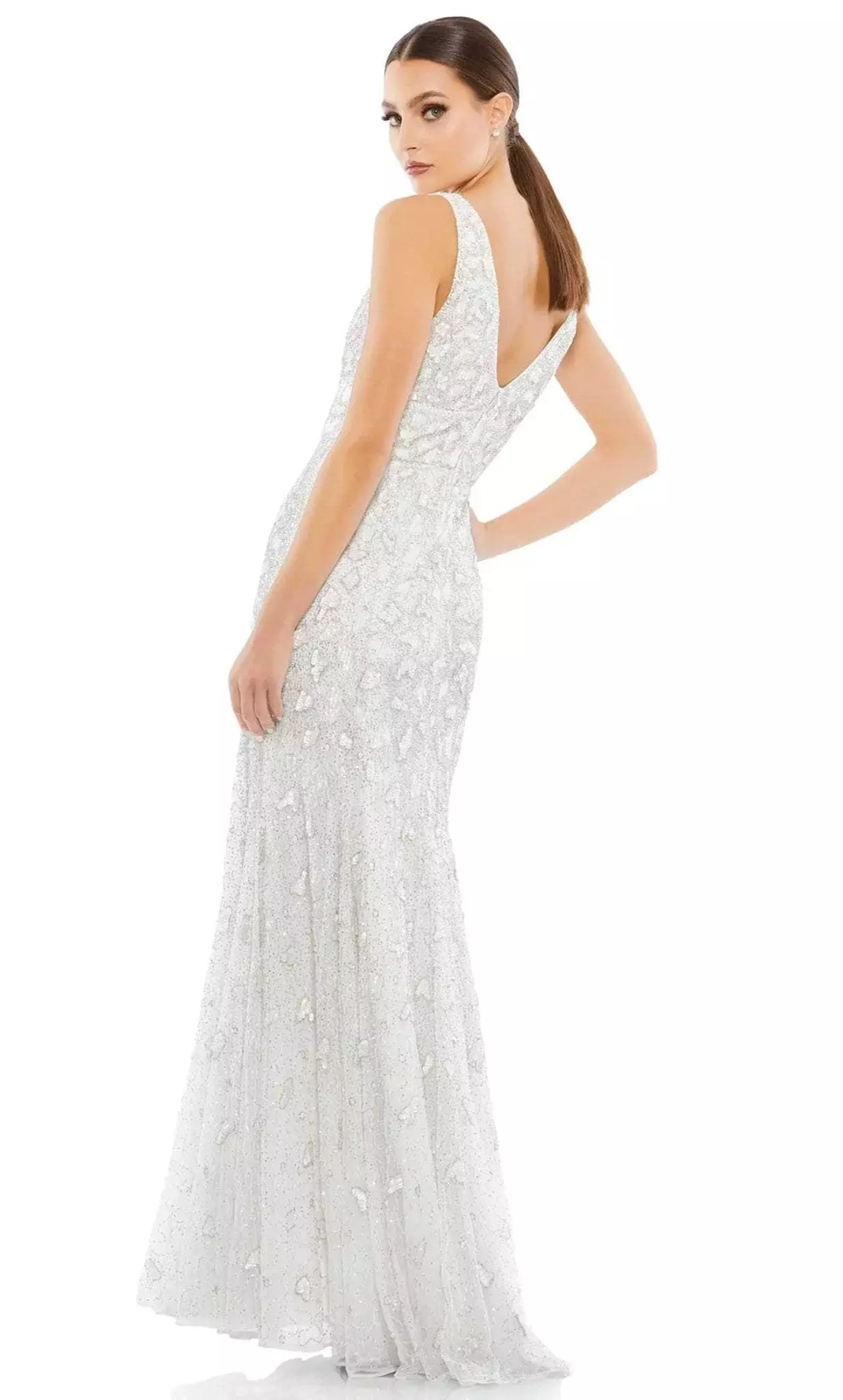 Mac Duggal 10814 - Sleeveless Embellished Evening Dress 4 Mac Duggal 10814 - Sleeveless Embellished Evening Dress - Image 2