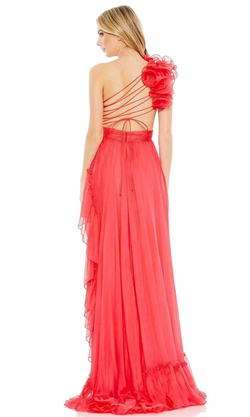 Mac Duggal 67989 - Asymmetrical Pleated Prom Dress 4 Mac Duggal 67989 - Asymmetrical Pleated Prom Dress - Image 2