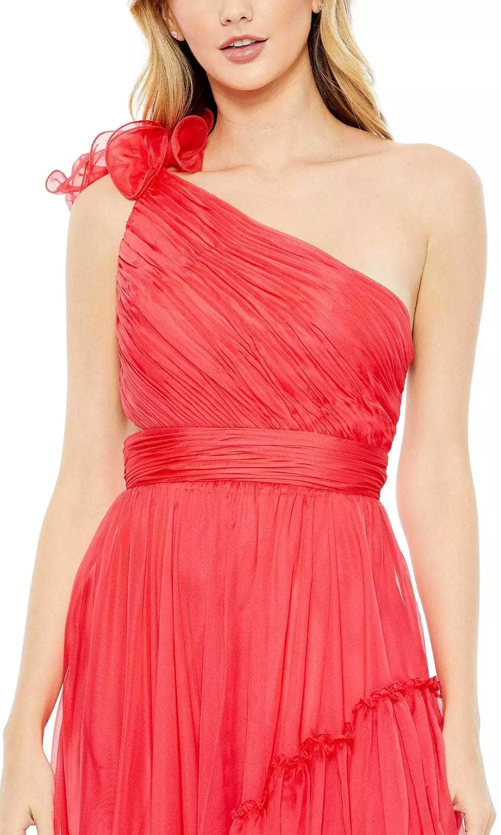 Mac Duggal 67989 - Asymmetrical Pleated Prom Dress 6 Mac Duggal 67989 - Asymmetrical Pleated Prom Dress - Image 4