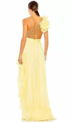 Mac Duggal 67989 - Asymmetrical Pleated Prom Dress 14 Mac Duggal 67989 - Asymmetrical Pleated Prom Dress -Wedding Dresses shop online mac duggal 67989 asymmetrical pleated prom dress prom dresses 31505369170003