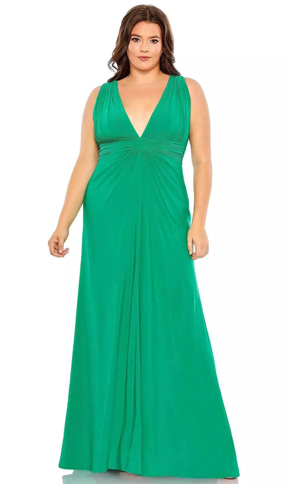 Mac Duggal 68128 - Plunging V-neck Sleeveless Long Dress 3 Mac Duggal 68128 - Plunging V-neck Sleeveless Long Dress