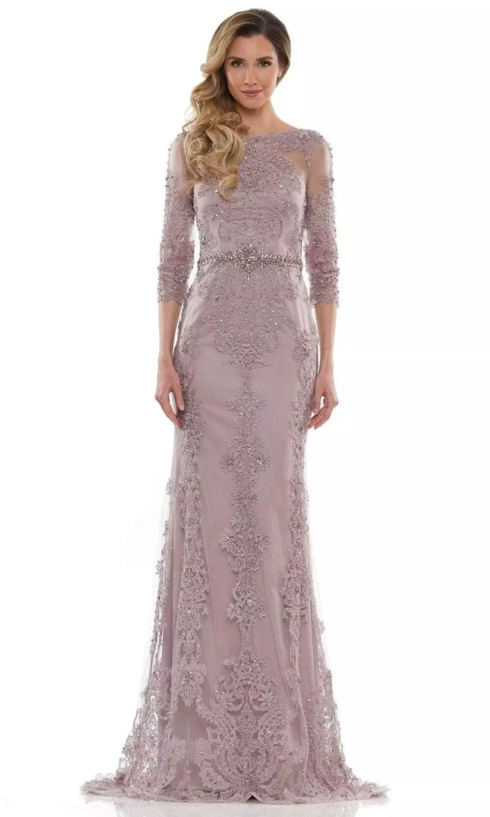 Marsoni By Colors - Beaded Sheath Dress MV1123 - 1 Pc Charcoal In Size 12 Available 3 Marsoni By Colors - Beaded Sheath Dress MV1123 - 1 Pc Charcoal In Size 12 Available