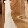 Mary's Bridal MB2131 - Strapless Straight Across Neck Bridal Gown 1 Mary's Bridal MB2131 - Strapless Straight Across Neck Bridal Gown -Wedding Dresses shop online mary s bridal mb2131 strapless straight across neck bridal gown bridal dresses 29952925663315