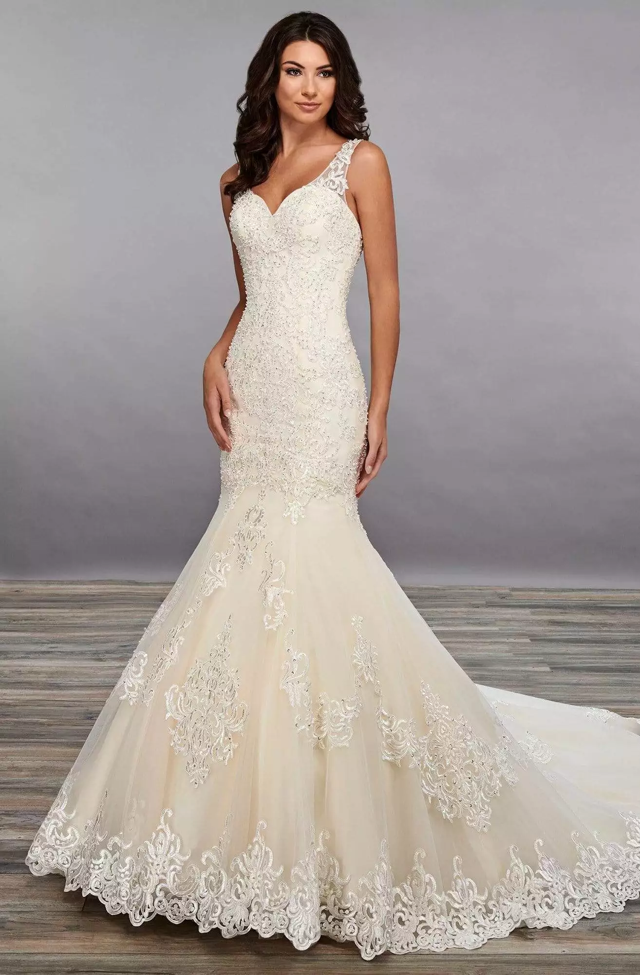 Mary's Bridal - MB3093 Sweetheart Lace-Up Trumpet Dress 5 Mary's Bridal - MB3093 Sweetheart Lace-Up Trumpet Dress - Image 3