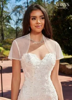 Mary's Bridal MB3150 - Embroidered Strapless Mermaid Wedding Gown -Wedding Dresses shop online mary s bridal mb3150 embroidered strapless mermaid wedding gown special occasion dress 30885650792531
