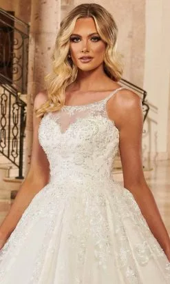 Mary's Bridal MB6091 - Sleeveless Jewel Neck Bridal Gown 8 Mary's Bridal MB6091 - Sleeveless Jewel Neck Bridal Gown -Wedding Dresses shop online mary s bridal mb6091 sleeveless jewel neck bridal gown bridal dresses 29953115521107