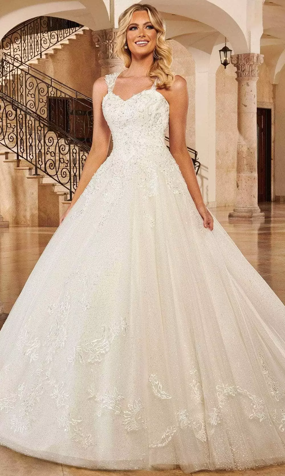 Mary's Bridal MB6094 - Sleeveless Sweetheart Wedding Gown 3 Mary's Bridal MB6094 - Sleeveless Sweetheart Wedding Gown