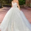 Mary's Bridal MB6103 - Corset Boned Strapless Wedding Gown 1 Mary's Bridal MB6103 - Corset Boned Strapless Wedding Gown -Wedding Dresses shop online mary s bridal mb6103 corset boned strapless wedding gown special occasion dress 30885661507667
