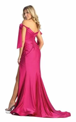 May Queen MQ1858 - Off Shoulder Evening Gown -Wedding Dresses shop online may queen mq1858 off shoulder evening gown prom dresses 31959621894227