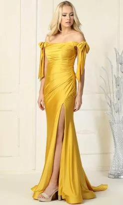 May Queen MQ1858 - Off Shoulder Evening Gown -Wedding Dresses shop online may queen mq1858 off shoulder evening gown special occasion dress 29831743799379