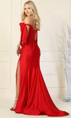 May Queen MQ1858 - Off Shoulder Evening Gown -Wedding Dresses shop online may queen mq1858 off shoulder evening gown special occasion dress 29831744454739