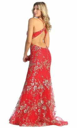 May Queen MQ1922 - Embroidered Cutout Back Dress 11 May Queen MQ1922 - Embroidered Cutout Back Dress -Wedding Dresses shop online may queen mq1922 embroidered cutout back dress evening dresses 31627442126931