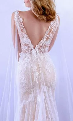 MNM COUTURE 10088 - V Shape Beaded Trumpet Dress 12 MNM COUTURE 10088 - V Shape Beaded Trumpet Dress -Wedding Dresses shop online mnm couture 10088 v shape beaded trumpet dress special occasion dress 30954890526803