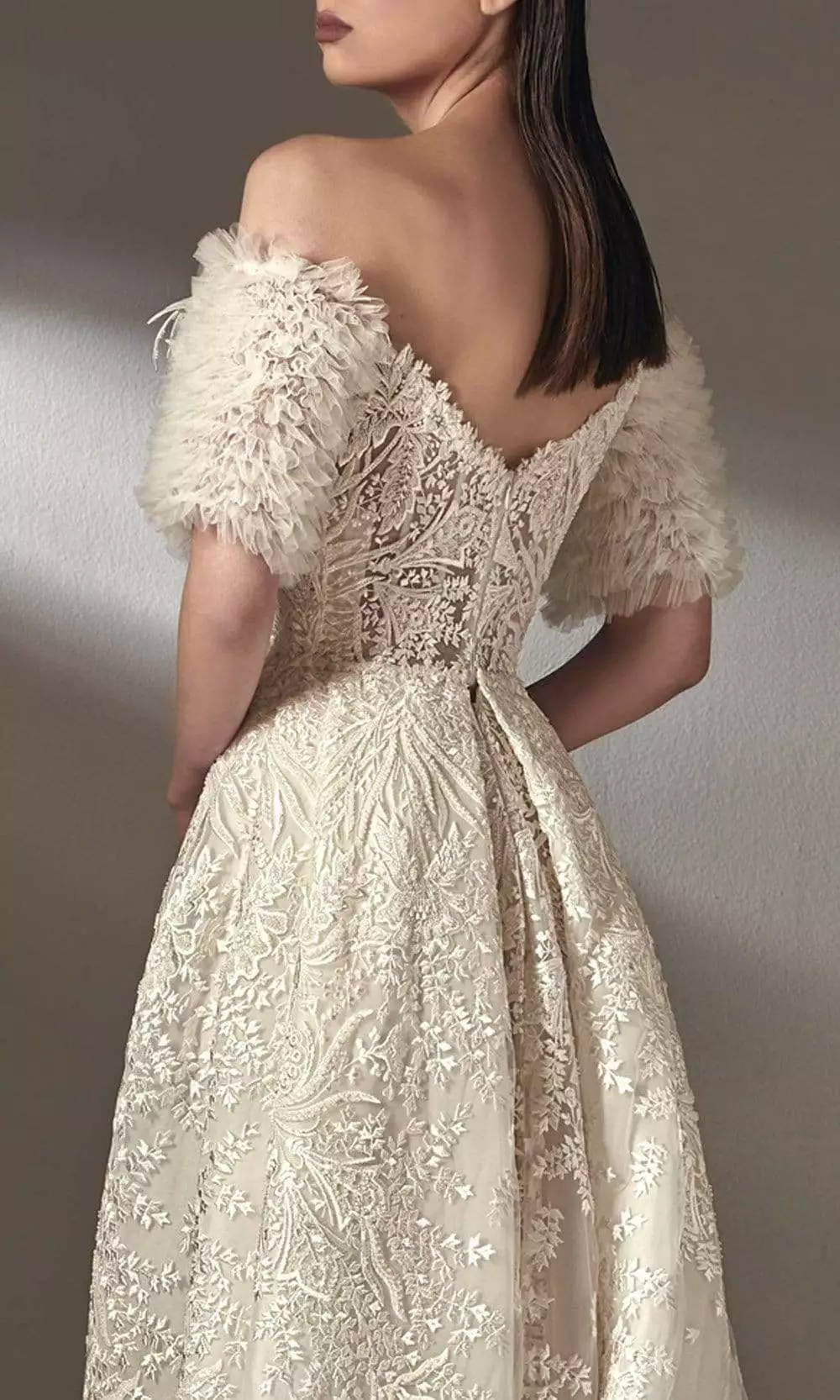 MNM COUTURE - K3881 Off Shoulder Sheath/A-Line Evening Dress 6 MNM COUTURE - K3881 Off Shoulder Sheath/A-Line Evening Dress - Image 4