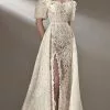 MNM COUTURE - K3881 Off Shoulder Sheath/A-Line Evening Dress 2 MNM COUTURE - K3881 Off Shoulder Sheath/A-Line Evening Dress -Wedding Dresses shop online mnm couture k3881 off shoulder sheath a line evening dress evening dresses 4 off white 28500183056467