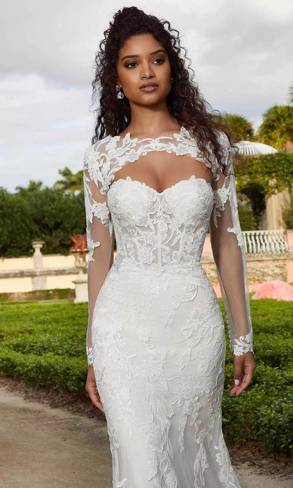 Mori Lee Bridal 2465 - Strapless Bridal Gown With Sheer Jacket 5 Mori Lee Bridal 2465 - Strapless Bridal Gown With Sheer Jacket - Image 3