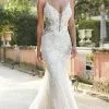 Mori Lee Bridal 2467 - Illusion Deep V-Neck Bridal Gown 2 Mori Lee Bridal 2467 - Illusion Deep V-Neck Bridal Gown -Wedding Dresses shop online mori lee bridal 2467 illusion deep v neck bridal gown special occasion dress 00 ivory porcelain 30788529258579